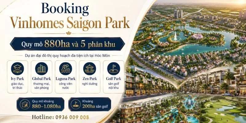 Lưu ý khi Booking Vinhomes Saigon Park