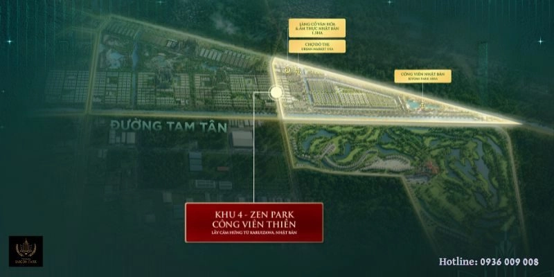 Mặt Bằng Phân Khu Vinhomes Saigon Park Zen Park