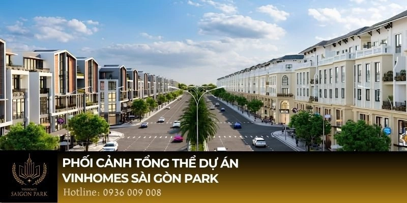 Phối cảnh tổng thể Vinhomes Sài Gòn Park 
