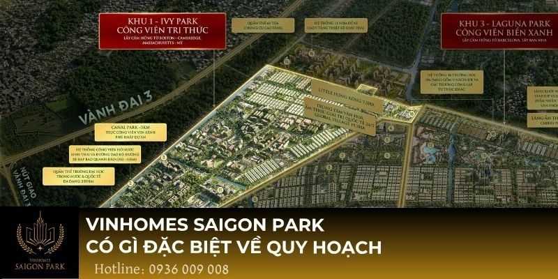 Quy mô Vinhomes Saigon Park có gì đặc biệt về quy hoạch?