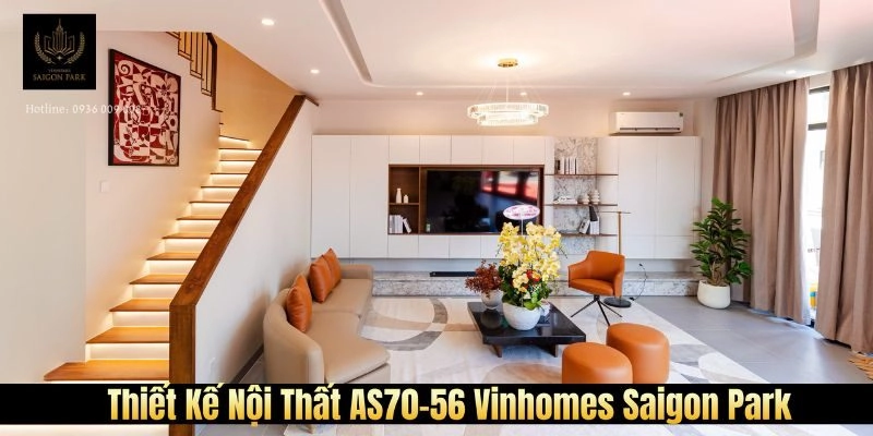Thiết kế nội thất Căn AS70-56 Vinhomes Sài Gòn Park