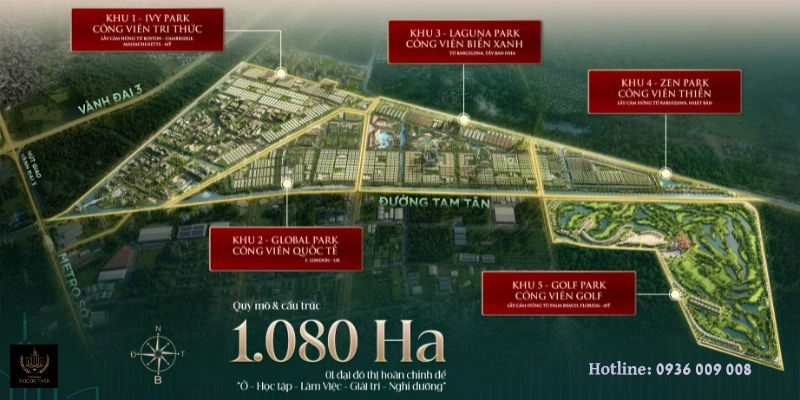 Tổng Quan Mặt Bằng Phân Khu Vinhomes Saigon Park 