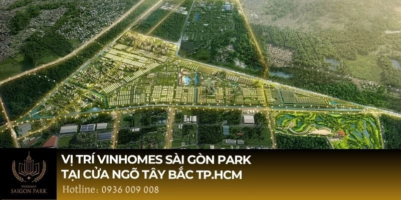 Vị trí Vinhomes Sài Gòn Park cửa ngõ Tây Bắc TP.HCM